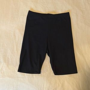 Capella ribbed bike shorts